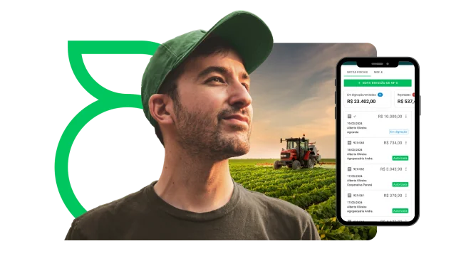 Gestão rural fácil e eficiente. Produtor usando o Aegro para gerenciar sua fazenda.