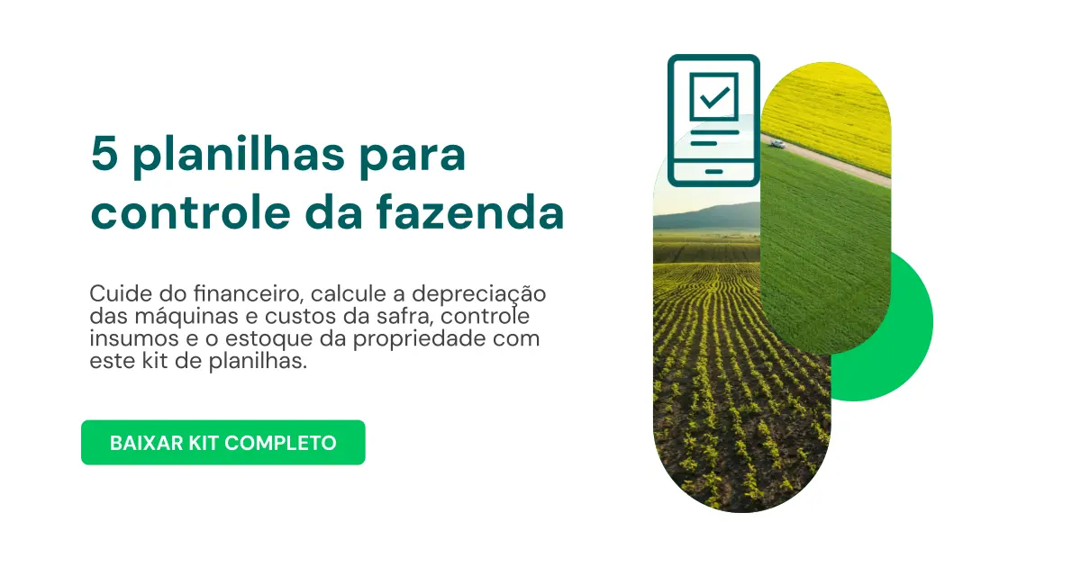 5 planilhas para controle da fazenda