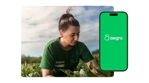 Equipe Aegro criando soluções para o agronegócio.