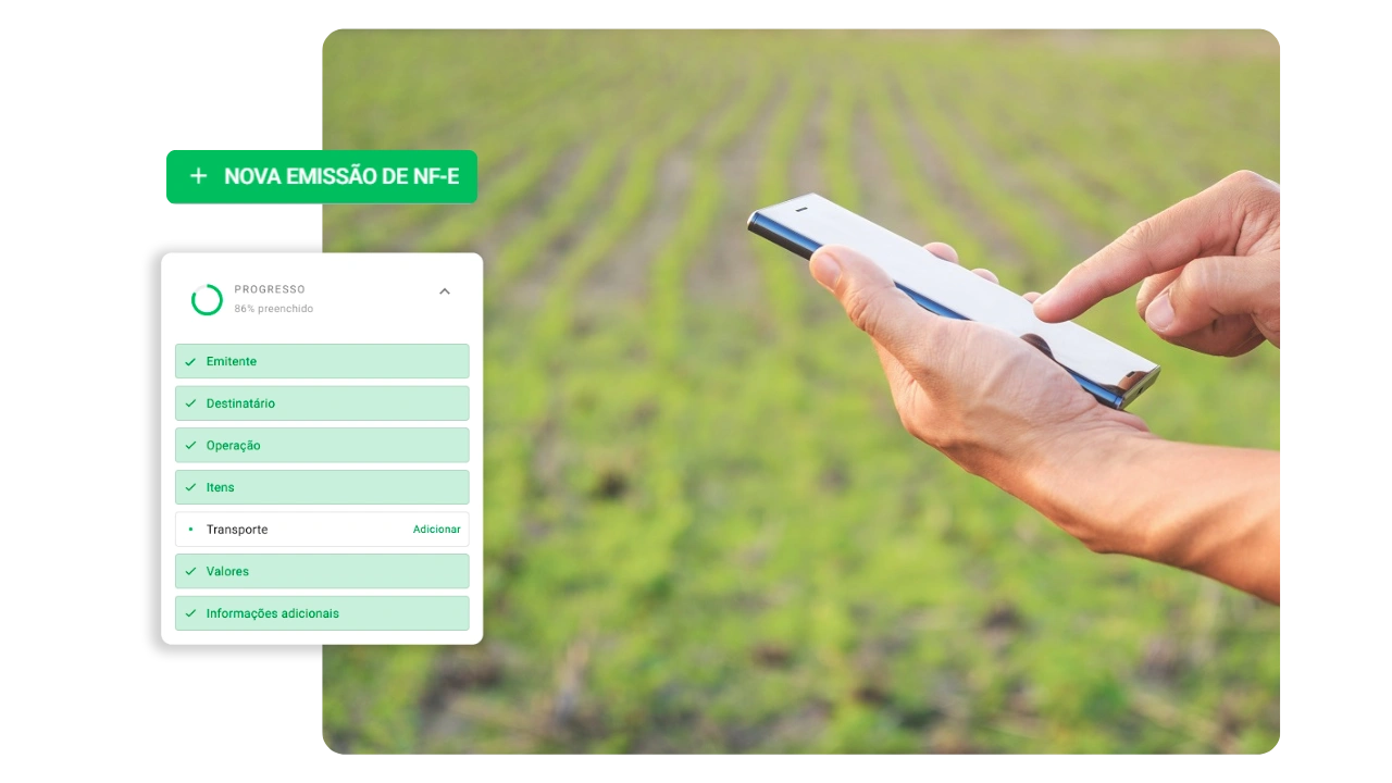 Produtor começando a gestão digital da fazenda com o Aegro.