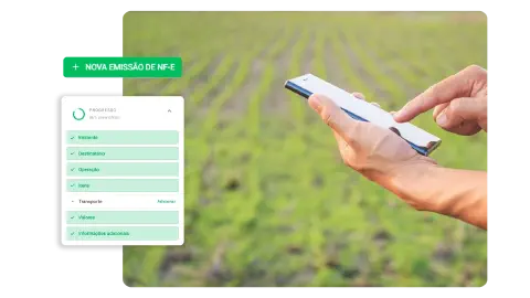Produtor começando a gestão digital da fazenda com o Aegro.
