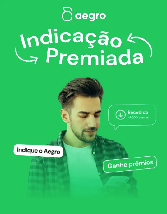Logo do Programa de Indicação Premiada Aegro