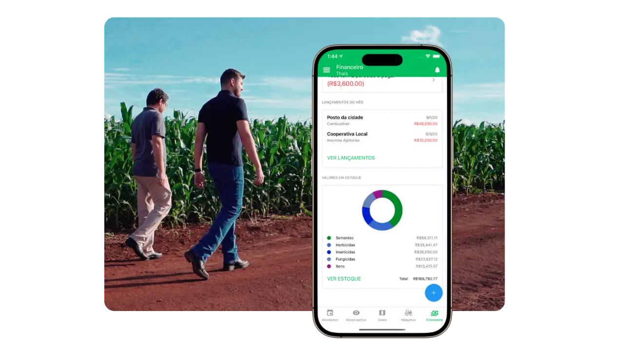 Gestão de Estoque Aegro Sistema Aegro de gestão de estoque e insumos