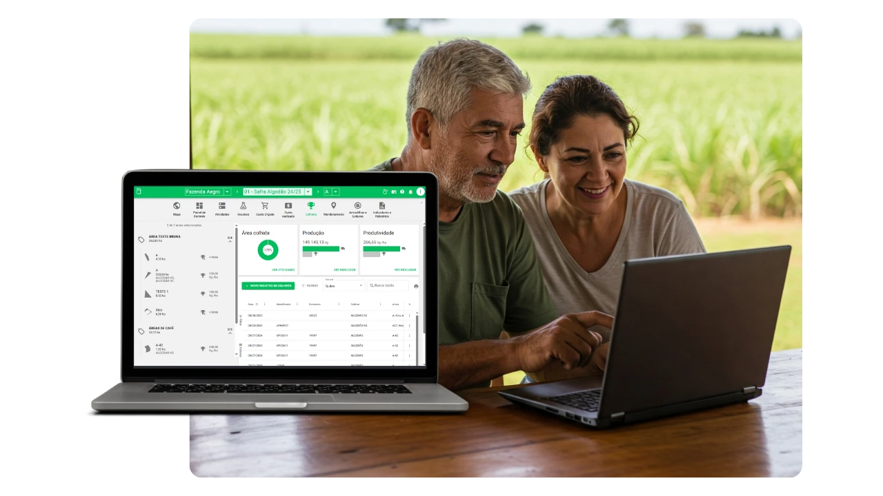 Planejamento Agrícola Planejamento de safra no Aegro