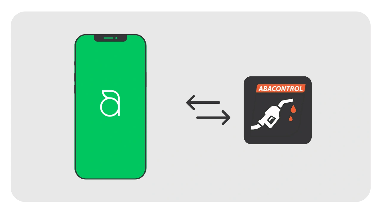 Sistema de controle de bomba de combustível conectado ao Aegro.