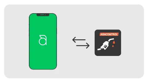 Sistema de controle de bomba de combustível conectado ao Aegro.
